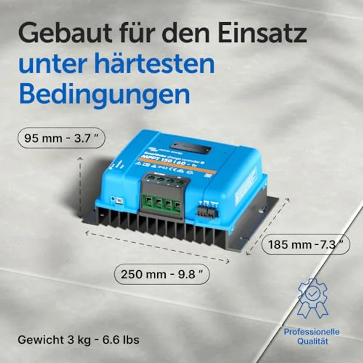Victron Energy SmartSolar Laderegler MPPT 12 V, 24 V, 48 V, 60A, effizienter Solar-Laderegler mit Bluetooth und umfassendem Schutz – Bild 4