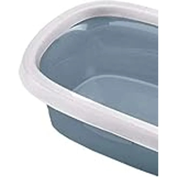 Kerbl Pet Stefanplast 81581 SPRINT Katzentoilette extra hoch mit Rand, 58x39x17cm – Bild 2