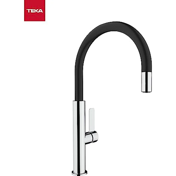 Teka Küchenarmatur 116030023, Einhand-Küchenarmatur mit 360° schwenkbarem Auslauf und keramischen Dichtungen – Bild 4