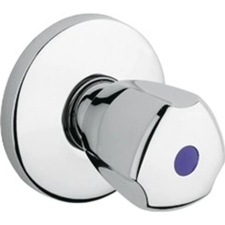 Kludi Fertigmontagesatz für Unterputz-Ventil mit Terralux-Griff Metall, verchromt, 143030508 – Bild 1