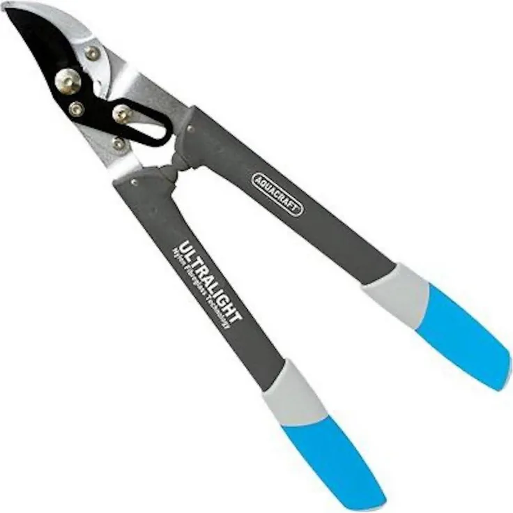 PROREGAL® Astschere ZANI Astschere Premium AQUACRAFT (Erhöhte Schneidkraft, Aluminium, Blau/Grau)