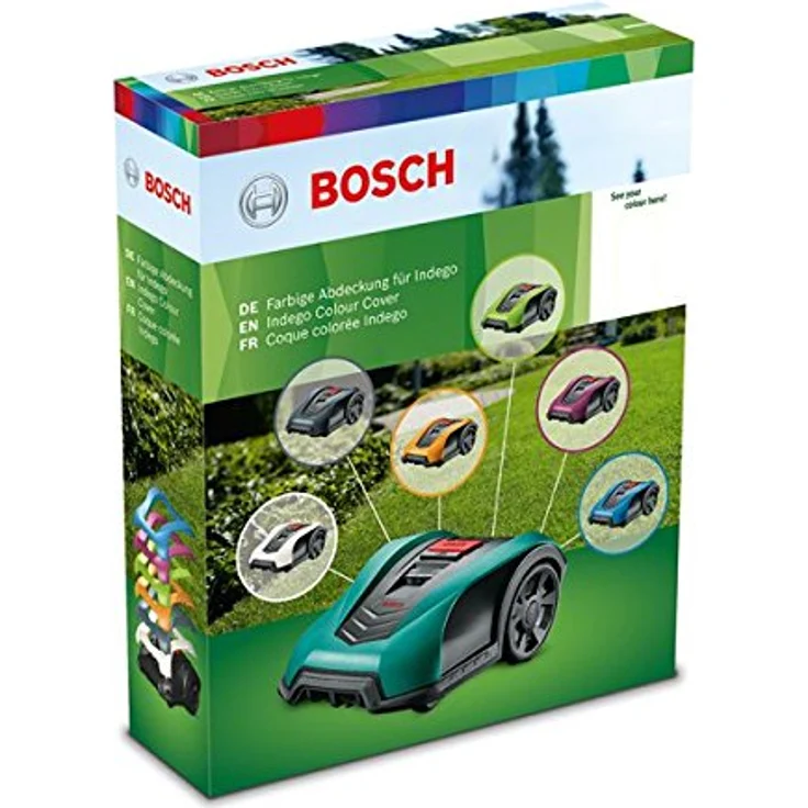 Bosch Cover für Mähroboter Indego 350-400, im Karton, fuchsia – Bild 2