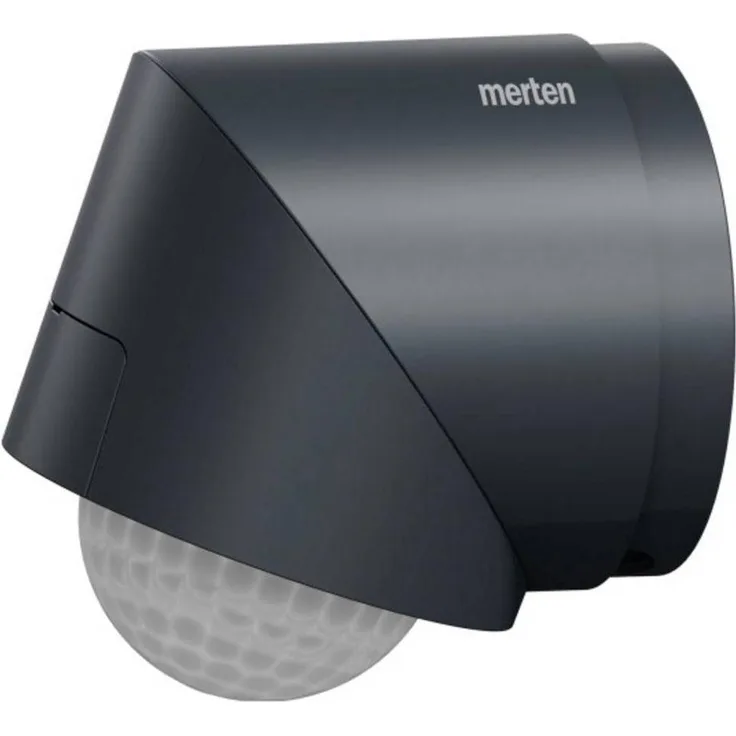 Merten MEG5641-3114 Bewegungsmelder AP 0-360°, 220-240V, anthrazit, IP56, 32 m Erfassungsbereich, Zigbee Funkanbindung