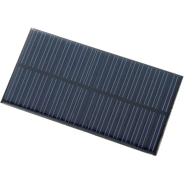 Tru Components Solarpanel, Solarmodul 9 V 109 mA, monokristalline Miniatur-Solarzelle für Experimente und netzunabhängige Stromversorgungen