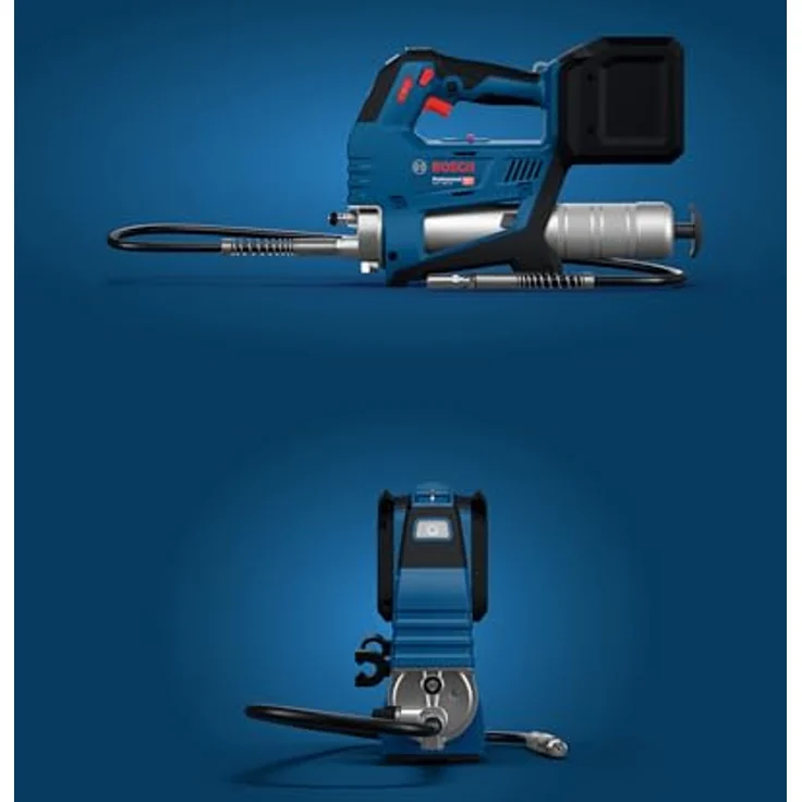 Bosch Akku-Fettpresse GFP 18 V-10 Professional, Kartuschenpresse mit 2 Geschwindigkeitsstufen, 1200 mm Schlauch, Solo/XL-BOXX – Bild 6