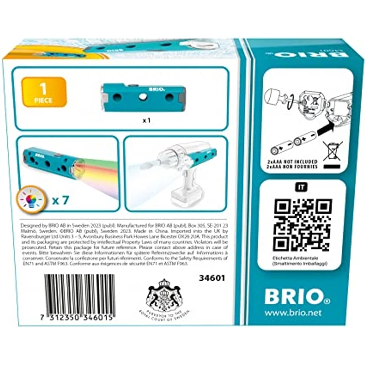 BRIO® Taschenlampe Builder Taschenlampe, für Kinder, FSC®- schützt Wald - weltweit – Bild 3