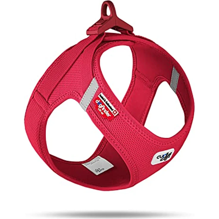Curli Vest Harness Clasp Air-Mesh, PN2805, Rot, M – Bild 1
