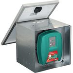 AKO Solarmodul 25 W, Aluminiumrahmen für Weidezaungerät AN 4000, Gerätemontage, Edelstahlhalterung