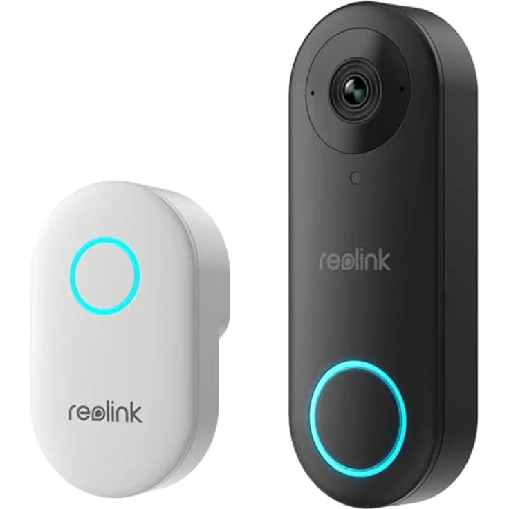 REOLINK D340W, 5MP 2K+ WLAN Video Türklingel mit Dualband, Personenerkennung und Zwei-Wege-Audio – Bild 2