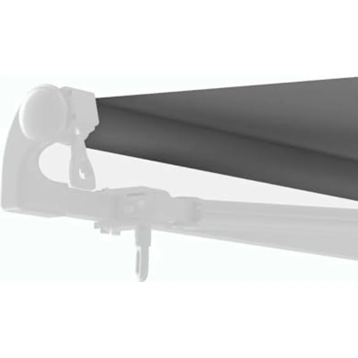 Eclipse Kassettenmarkise 2,50 x 2,00m Economy, UV-Schutzfaktor 50+, Weiß – Bild 2