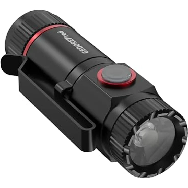 Gedore Red Mini Boost 1000 R95300073, kompakte Handleuchte mit 1000 Lumen, 4 Leuchtstufen, USB-C Ladefunktion, IP44, IK07 – Bild 3