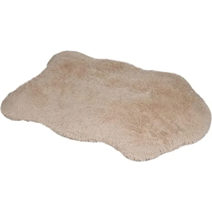 D&D Home Holly Hundekissen L – 130 x 85 x 12 cm, Weiß - Memory-Schaum für optimalen Komfort und Unterstützung