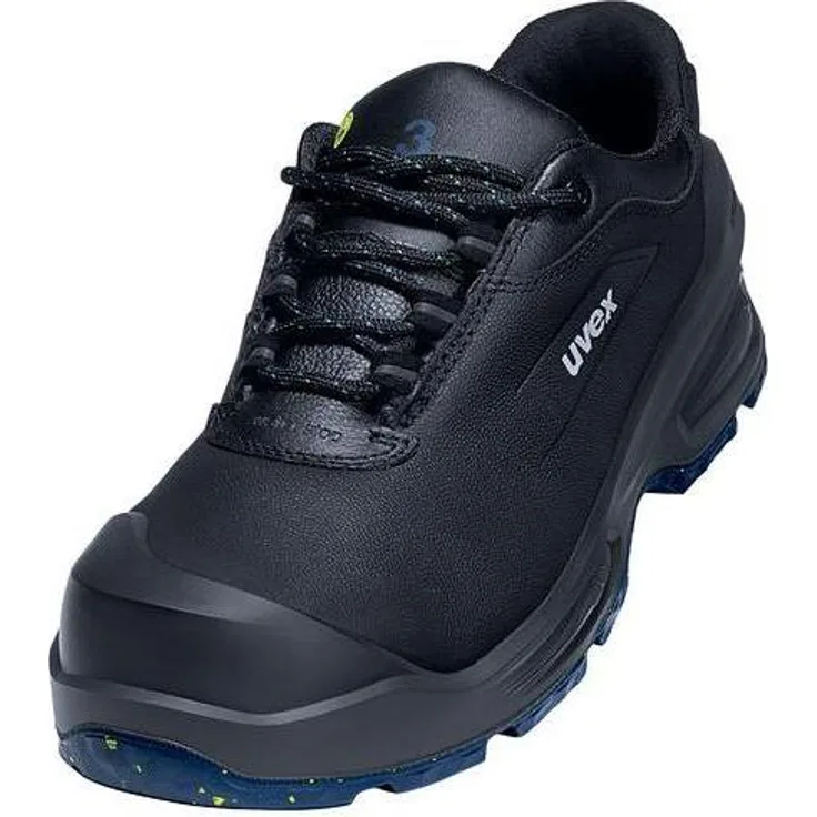 Uvex Sports uvex 3 MACSOLE Halbschuhe S3 68602, Sicherheitsschuhe mit hitze- und chemikalienbeständiger Sohle, schwarz, Weite 11, Größe 51