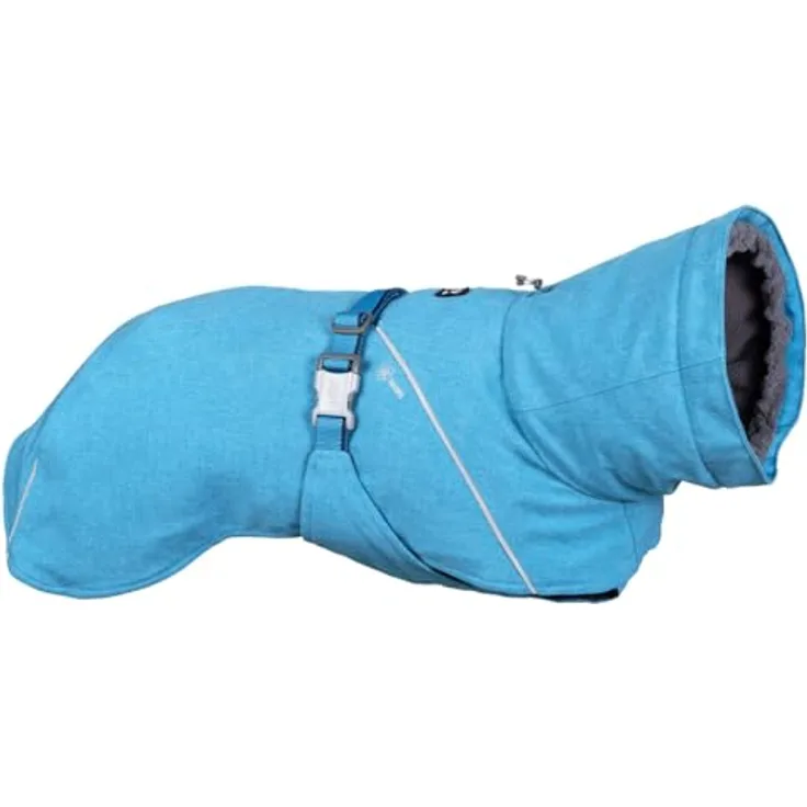 Hurtta Expedition Parka II, wasserfester Hundemantel für kalte Temperaturen, ocean 23