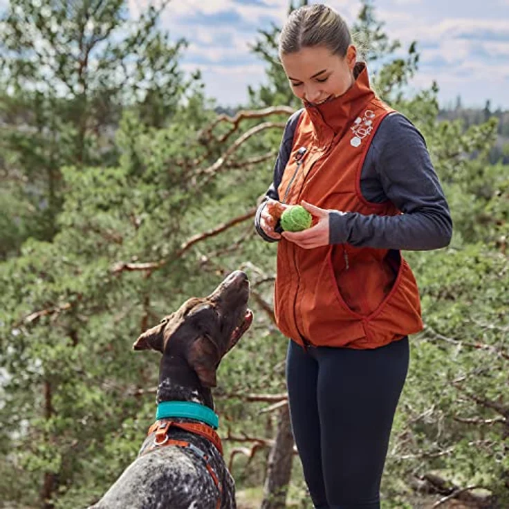 Hurtta Training Vest ECO, Hundeweste in Größe M, blackberry, hochwertiges Hundezubehör – Bild 3
