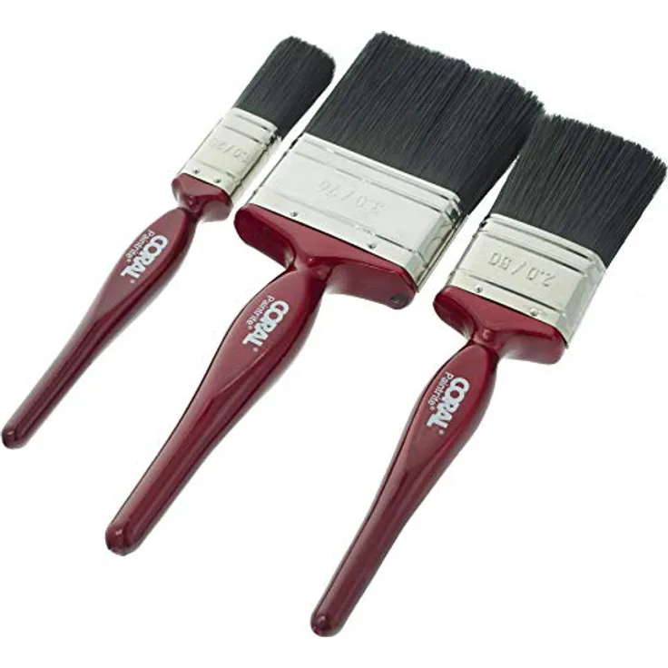 Coral 31437 Paintrite Pinsel für alle Zwecke, Malerei, 3-teiliges Set