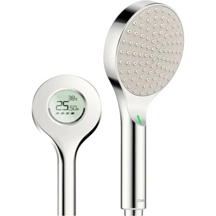 OTTO Hansa Activejet digital Handbrause 84310180, bluetoothfähig, Echtzeit-Feedback, Anti-Kalk-Technik – Bild 1