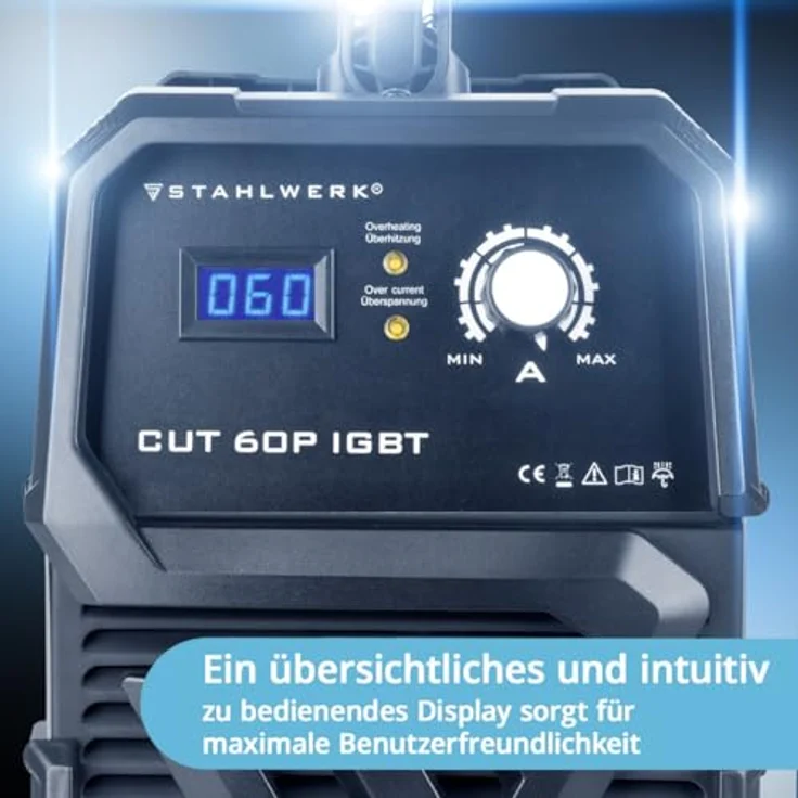 STAHLWERK CUT 60 Pilot IGBT Plasmaschneider 60 Ampere, Pilotzündung, bis 24mm, 7 Jahre – Bild 6