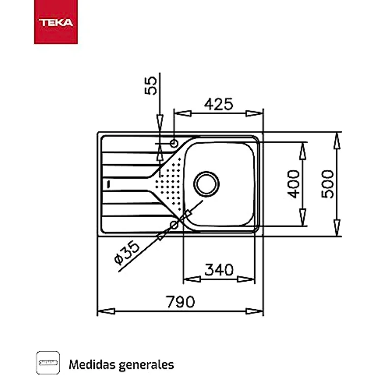 Teka Universe 45 T-XP 1C 1E REV Spüle, Innovativ und flexibel gestaltet, von Teka – Bild 5