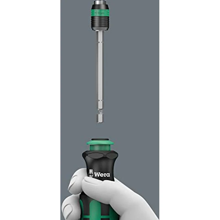 Wera Kraftform Kompakt 25, 7-teiliges Werkzeugset mit Bajonett- und Rapidaptor-Technologie, kompakt und ergonomisch – Bild 5