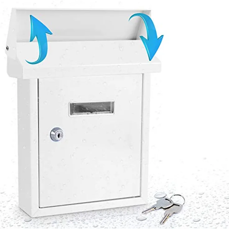 serenelife slmab01 Wandhalterung Locking Mail-Postfach – Box