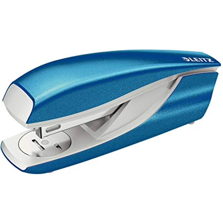Leitz Heftgerät NeXXt 55022036 30Blatt Metall metallic blau – Bild 1