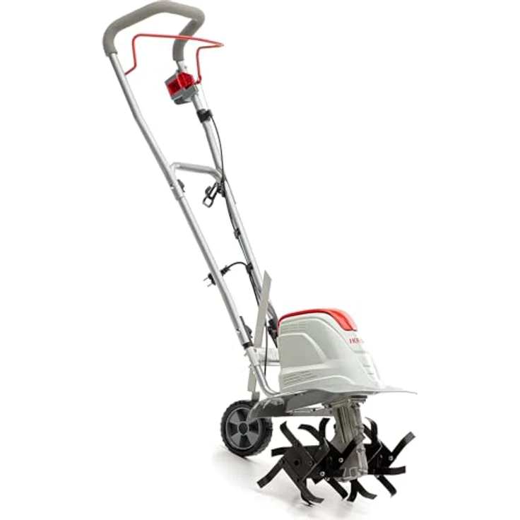 IKRA Elektro Bodenhacke Kultivator FEM 1500 flexible Arbeitsbreite 17-45cm Arbeitstiefe bis 23cm starke 1500W – Bild 2