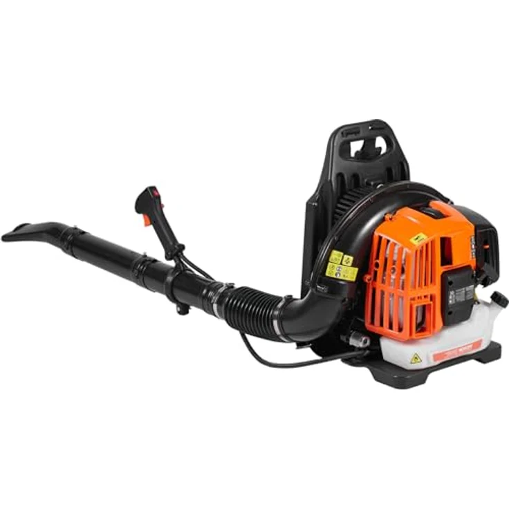VEVOR Rucksack-Laubbläser, 52 CC 2-Takt-Benzin, 1,37 l Kraftstofftank, 480 CFM, 175 MPH, ideal für Rasenpflege und Laubreinigung – Bild 10