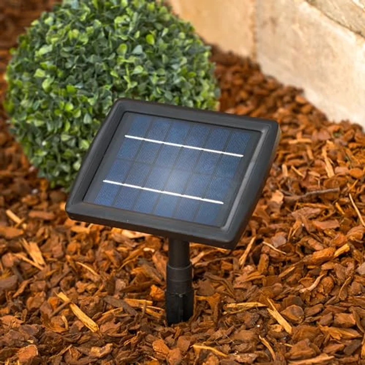 Esotec Solar Teichpumpe Springbrunnenpumpe WATERSPLASH 2/175 Komplett-SET 101010, Tauchpumpe mit Solarmodul und verschiedenen Wasserspielen, Esotec GmbH – Bild 9
