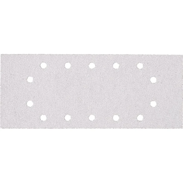 Makita Schleifpapier 115x280 mm P80, 10 Stück, gelocht, geeignet für Holz, Metall und Lacke – Bild 1