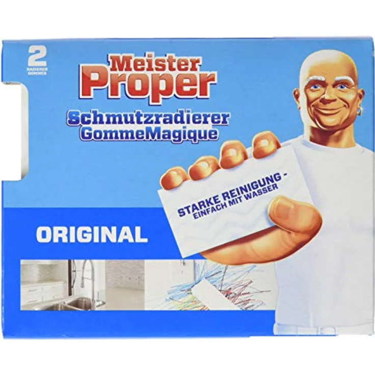 Meister Proper Original Schmutzradierer 2er Pack – Bild 1