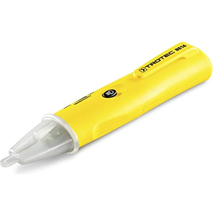 TROTEC Spannungsdetektor BE16 Spannungsprüfer Spannungsmessgerät von 5 Volt bis zu 1.000 Volt bzw. 50 Hz bis 400 Hz – Bild 2