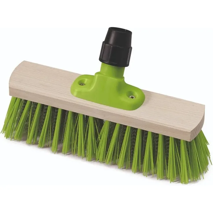 Nölle Prestige Kratzbesen 29cm, Straßenbesen mit Elaston-Borsten und Stahldraht-Einlage für effektive Reinigung