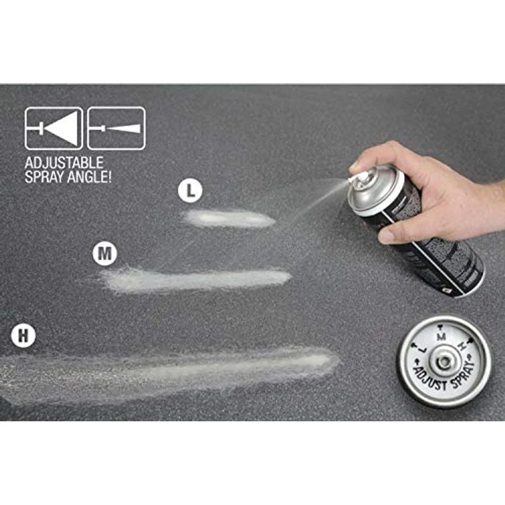 Adam Hall Sprühkleber 500ml 01360, vielseitiger Spraykleber für starke Verklebungen, temperaturbeständig von -20 °C bis +60 °C – Bild 2