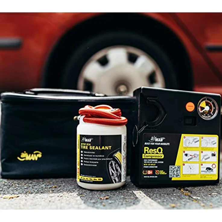 Airman, Kompressor, 71-051-011 ResQ Tech Integrated Tire Repair Kit Reifen-Pannen – Bild 3