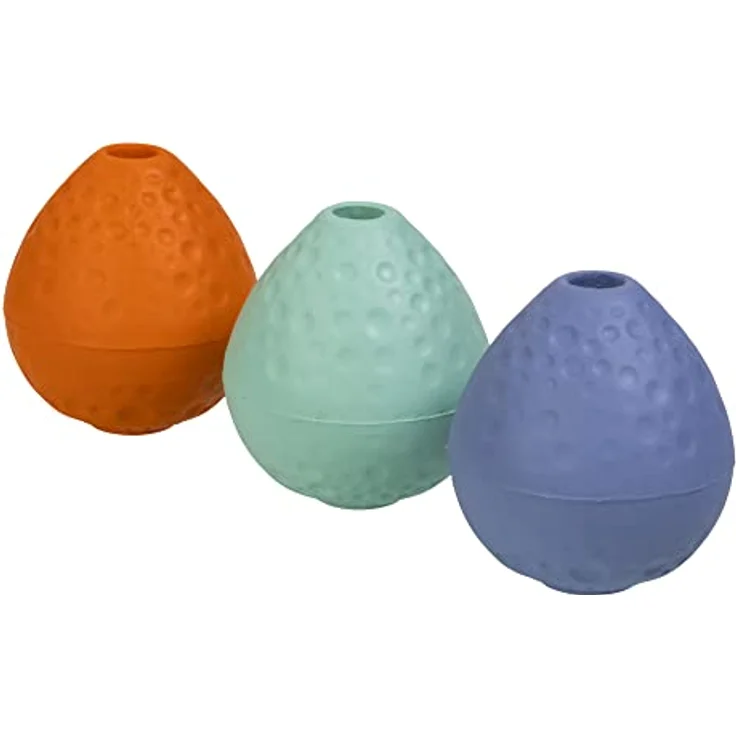 RUFFWEAR Hundespielzeug, interaktives Wurf-/Fang-/Apportierspiel aus Naturkautschuk, hüpfender eiförmiger Ball für drinnen und draußen, Langeweilebrecher, kausicher, Heliotrope Purple – Bild 4