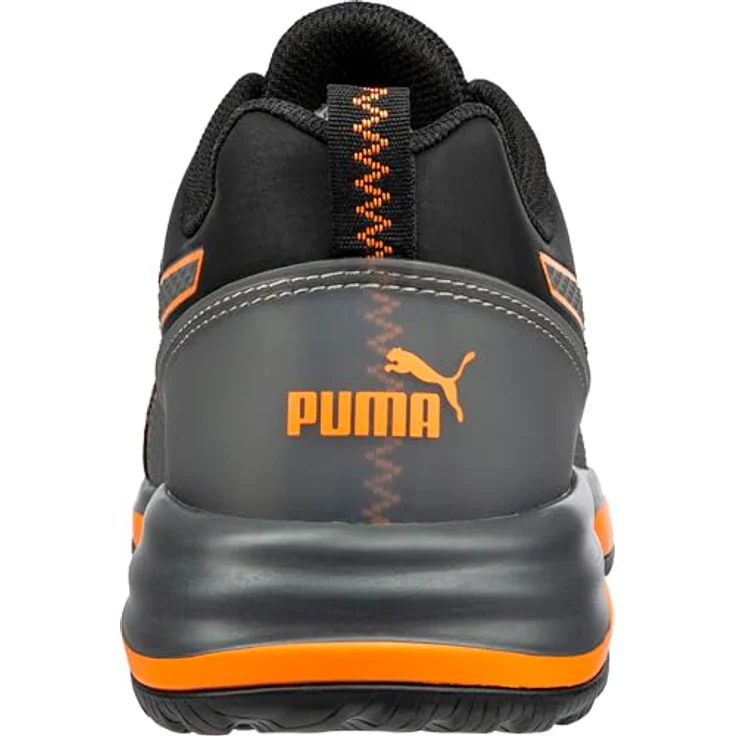 Puma Halbschuh CHARGE ORANGE LOW, ESD HRO SRC S1P, Gr. 40, mit IMPULSE.FOAM® Dämpfung und rutschfester Gummilaufsohle – Bild 5