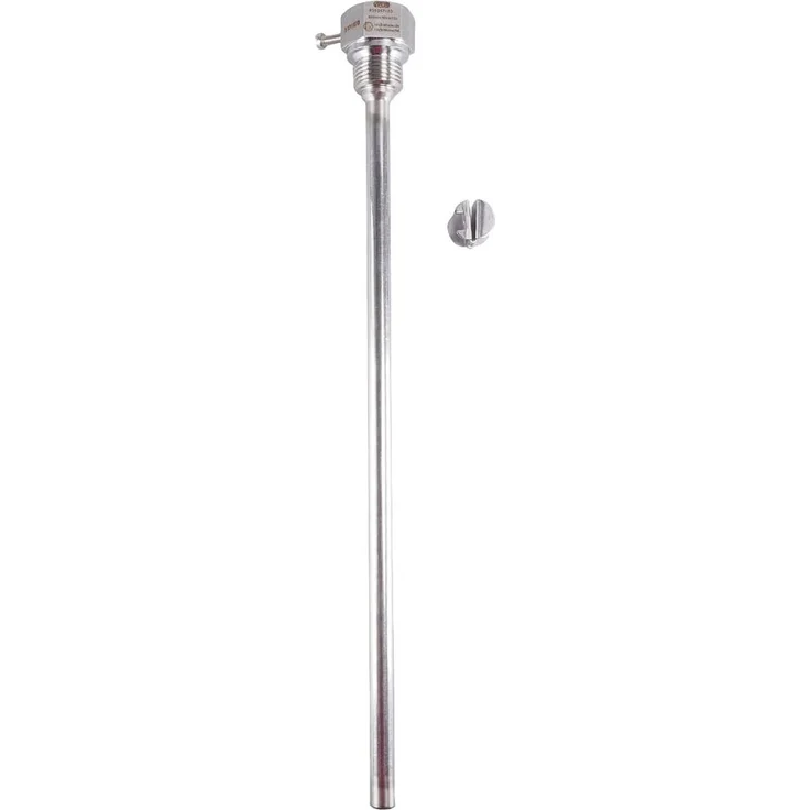 Jumo 60003378 Schutzhülse, Edelstahl, 10 mm Durchmesser, ATEX zugelassen, für Fühler 6 mm, max. 74 bar bei 100°C