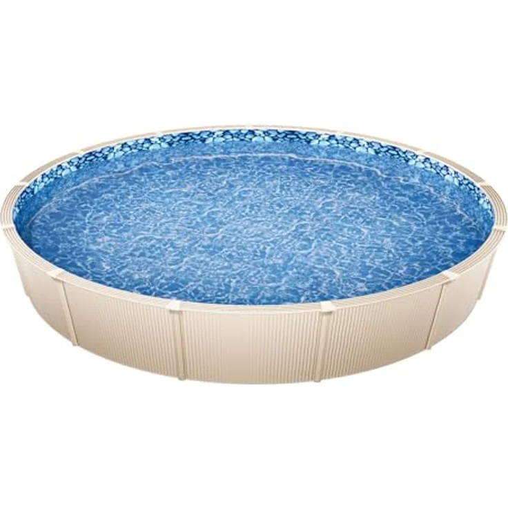 VEVOR runde Schwimmbadauskleidung, φ1006x120cm, verschleißfestes Vinyl für oberirdische Schwimmbecken mit 132cm Wandhöhe – Bild 9