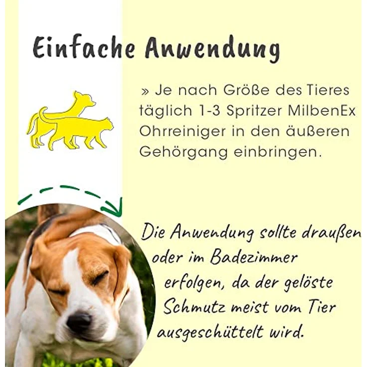 MilbenEx Ohrreiniger 50 ml – Bild 5