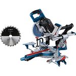 Bosch Professional 18V System BITURBO Akku Kappsäge Gehrungssäge GCM 18V-216 DC (inkl. Sägeblatt-Durchmesser: 216mm, Leistung 1.600 W, ohne Akku/ Ladegerät)