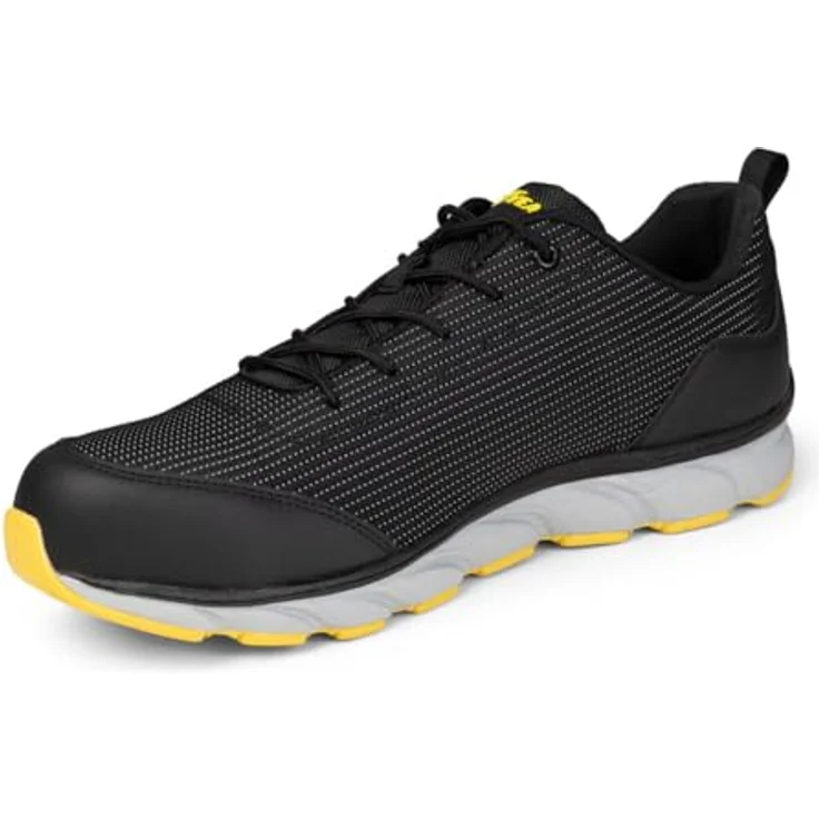 Goodyear Sicherheitsschuhe 1667 S1P, robuster Arbeitsschuh mit atmungsaktivem Mesh-Material, schwarz, Größe – Bild 6