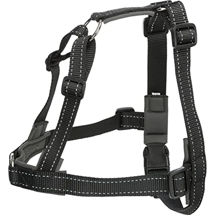 TRIXIE, Lead'n'Walk Soft Erziehungsgeschirr schwarz L-XL – Bild 1