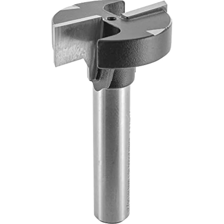 ENT 17828 T-Nutfräser für Regalsysteme HW, Durchmesser 28 mm, Schaft 8 mm, mit Rundungsprofil für Haken und Winkel