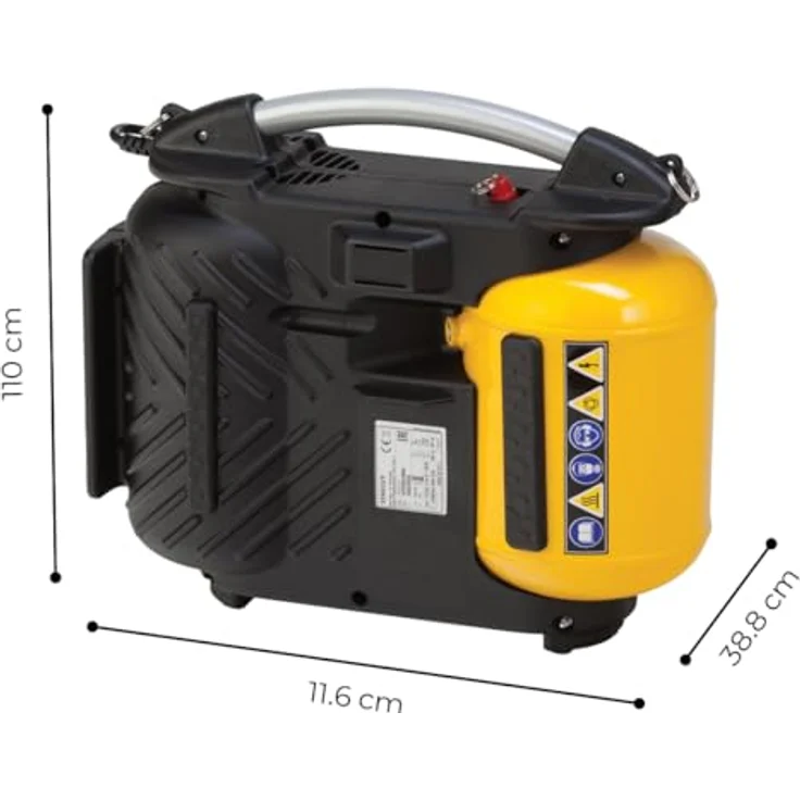Stanley AIRBOSS Kompressor, 1100 W, 230 V, DN200-10-5 – Bild 2