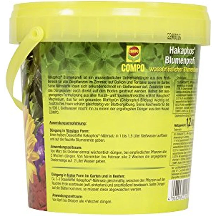 Compo Hakaphos Blumenprofi, 1,2 kg – Bild 2