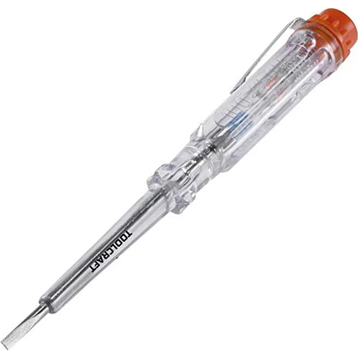 TOOLCRAFT Spannungsprüfer Klingenbreite=3mm Klingenlänge=60mm Spannung (Bereich)=100 - 250 V/AC