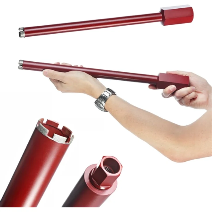 Mucola - Diamantbohrkrone Kernbohrgerät Kernbohrer Bohrkrone Bohrer Lochsäge Ø32 mm – Bild 2