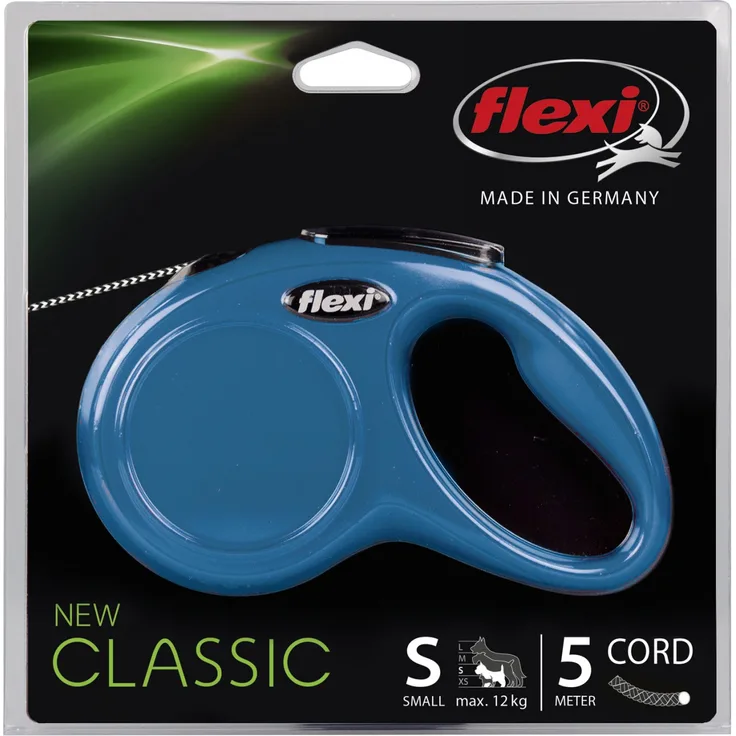 Flexi Hundeleine New Classic S Länge: 5 m, blau
