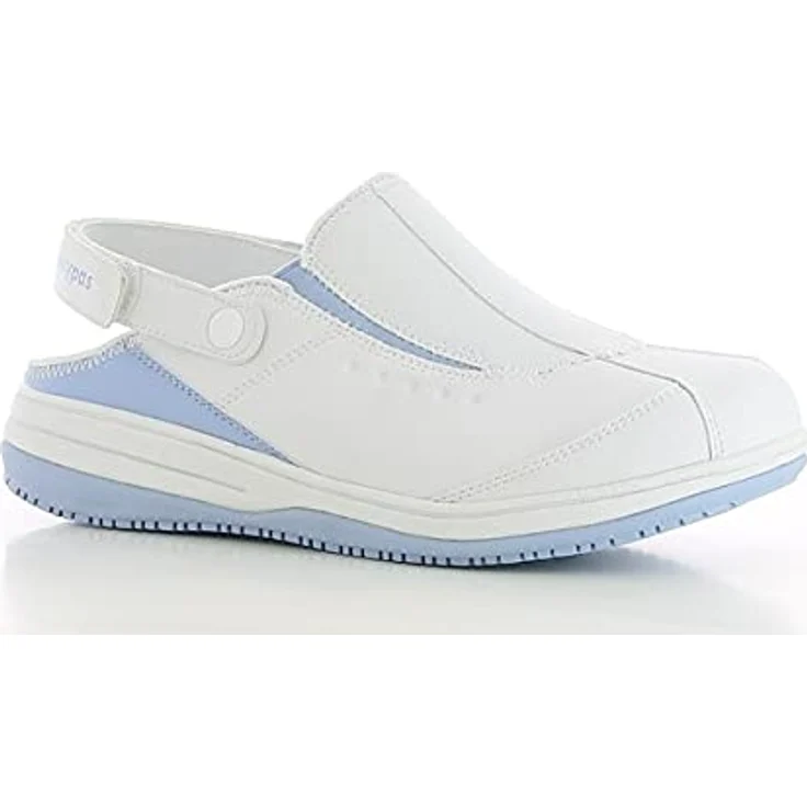 Oxypas IRIS Damen Clogs, rutschfest und antistatisch, blau – Bild 5